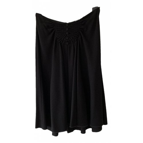 Pre-owned Giorgio Armani Mid-length Skirt In Black