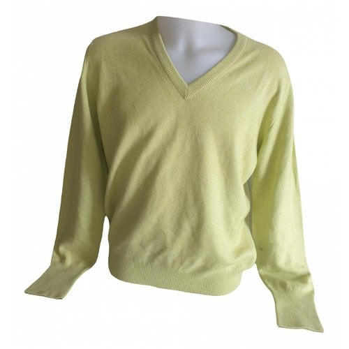 Pre-owned Ballantyne Cashmere Pull In Green