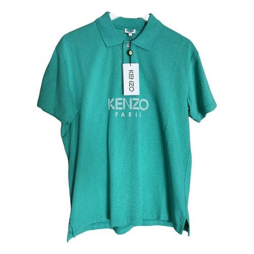 Pre-owned Kenzo Polo Shirt In Green