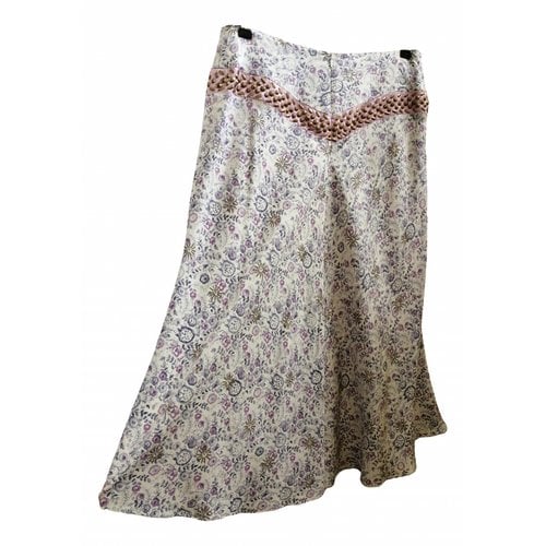 Pre-owned Chloé Silk Mid-length Skirt In Multicolour
