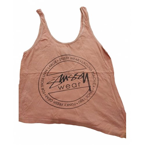 Pre-owned Stussy Top In Pink