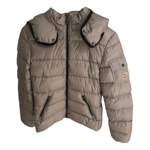 Pre-owned Moncler Hood Caban In Grey