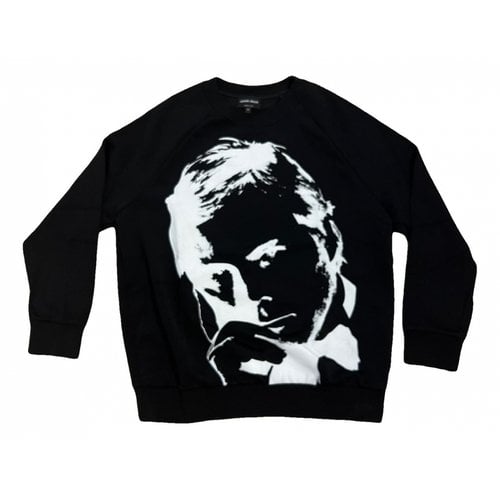 Pre-owned Giorgio Armani Sweatshirt In Black
