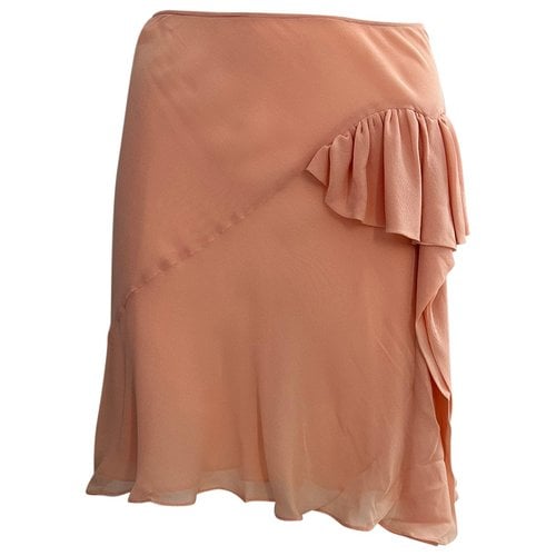 Pre-owned John Galliano Silk Mini Skirt In Other