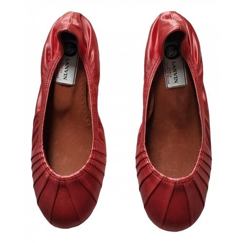 Pre-owned Lanvin Ballet Flats In Other