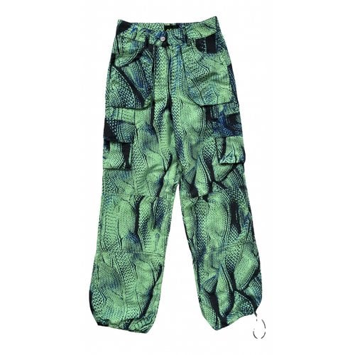 Pre-owned Agr Trousers In Multicolour