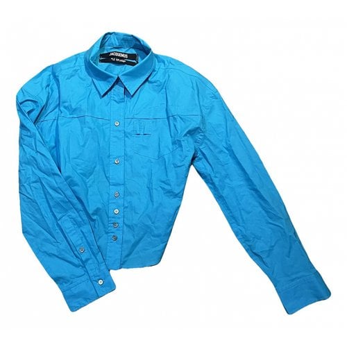 Pre-owned Jacquemus La Piscine Shirt In Blue