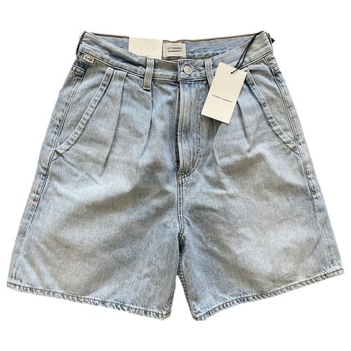 Pre-owned Citizens Of Humanity Shorts In Blue