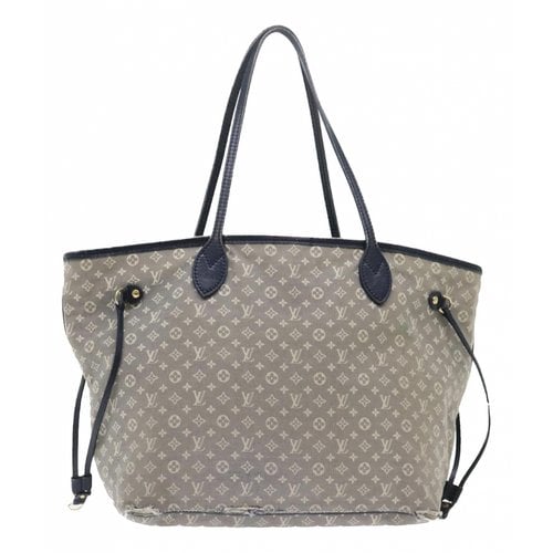 Pre-owned Louis Vuitton Neverfull Tote In Blue