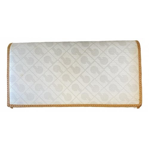 Pre-owned Gherardini Wallet In White
