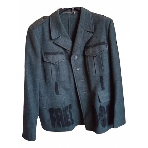 Pre-owned Dixie Wool Jacket In Green