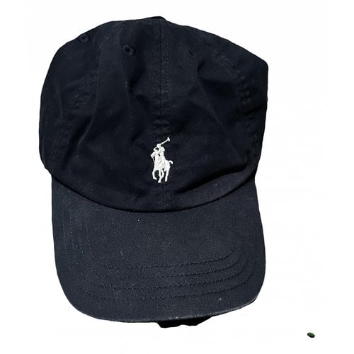 Pre-owned Polo Ralph Lauren Hat In Navy