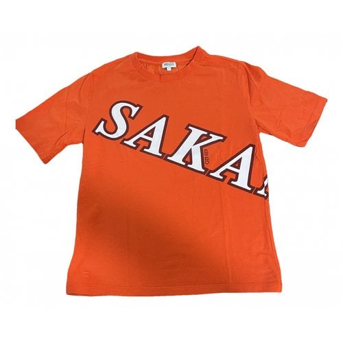 Pre-owned Kenzo T-shirt In Orange