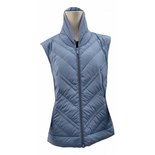 Pre-owned Marc Cain Short Vest In Blue