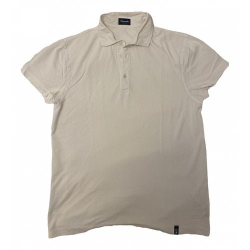 Pre-owned Drumohr Polo Shirt In White