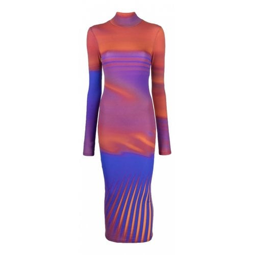 Pre-owned Nina Ricci Maxi Dress In Multicolour