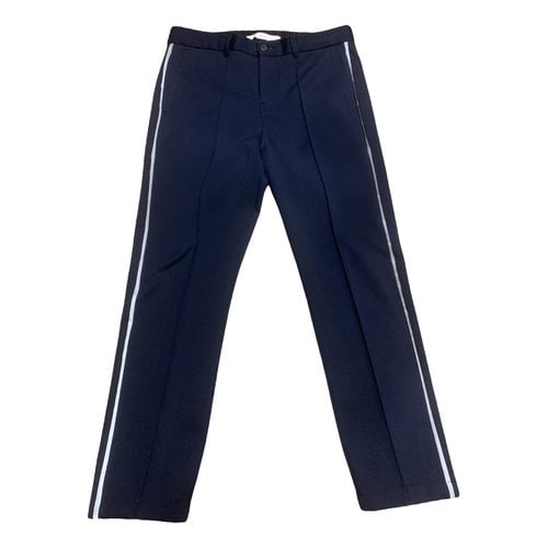 Pre-owned Golden Goose Trousers In Blue