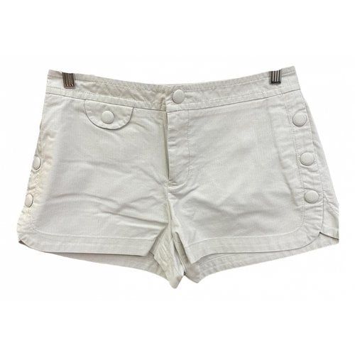 Pre-owned Marc By Marc Jacobs Mini Short In White