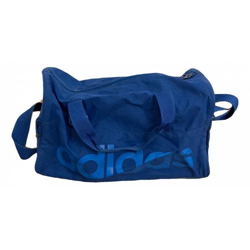 Pre-owned Adidas Originals Bag In Blue