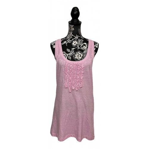 Pre-owned Dsquared2 Jersey Top In Pink