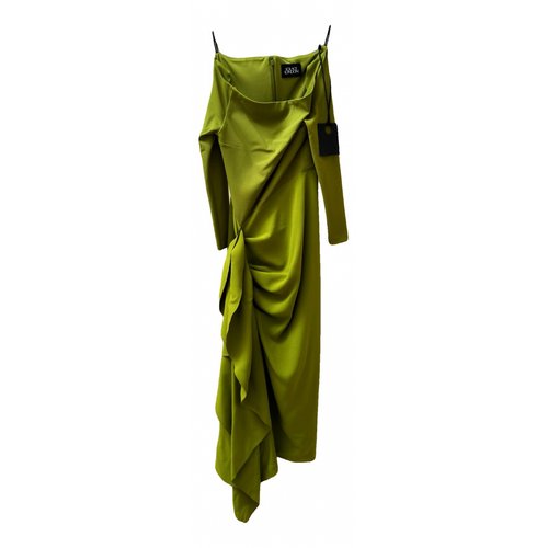 Pre-owned Solace London Dress In Green