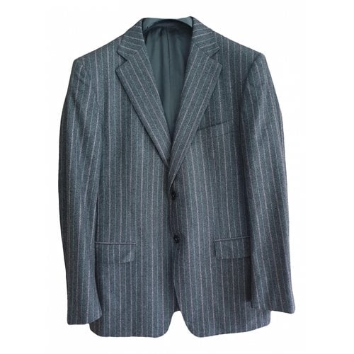 Pre-owned Ermenegildo Zegna Cashmere Suit In Grey