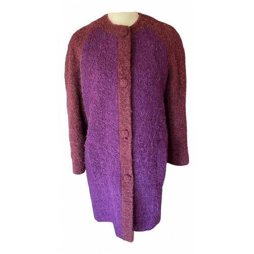Pre-owned Lk Bennett Wool Coat In Multicolour