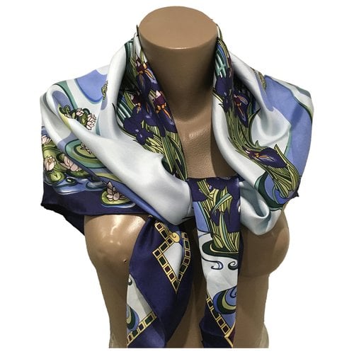 Pre-owned Frey Wille Silk Scarf In Multicolour