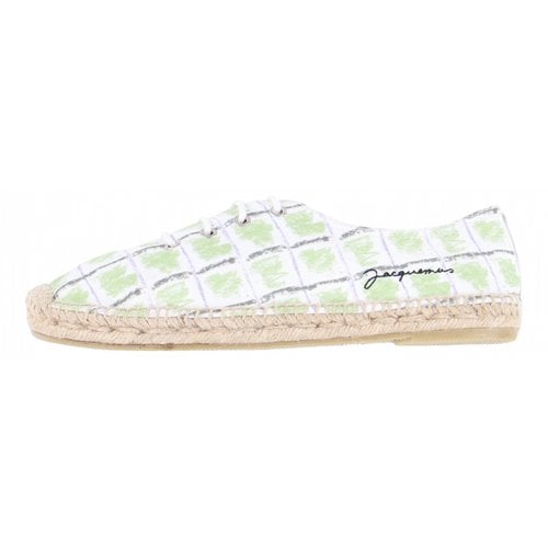 Pre-owned Jacquemus Cloth Espadrilles In Green