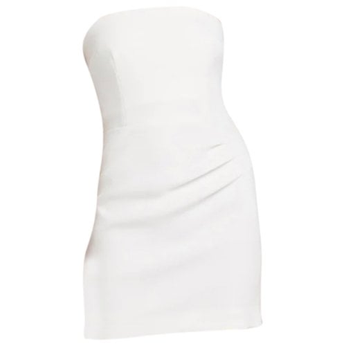 Pre-owned Rebecca Vallance Mini Dress In White