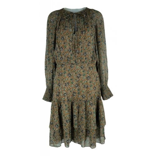Pre-owned Veronica Beard Mid-length Dress In Brown