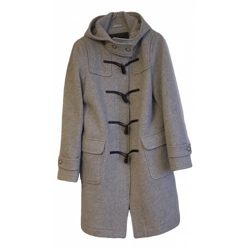 Pre-owned Mackintosh Wool Dufflecoat In Grey