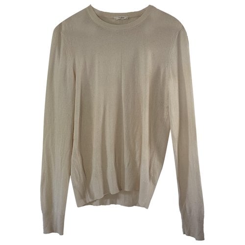 Pre-owned The Row Cashmere Blouse In Beige