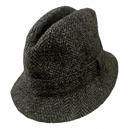 Pre-owned Harris Tweed Wool Hat In Green