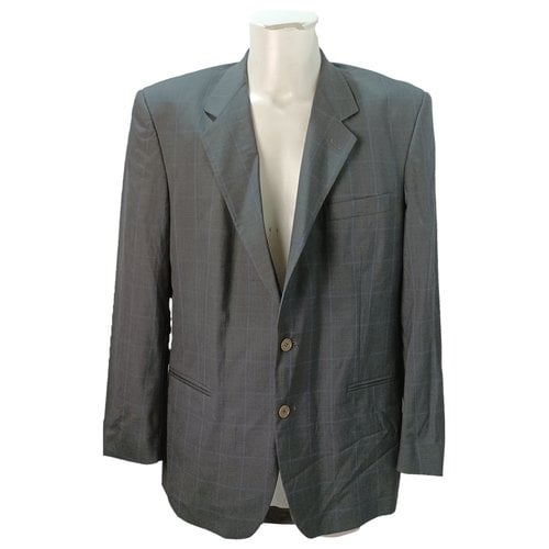 Pre-owned Missoni Wool Suit In Grey