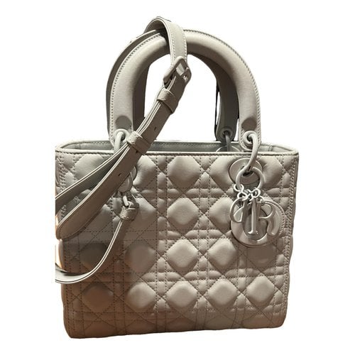 Pre-owned Dior Leather Handbag In Other