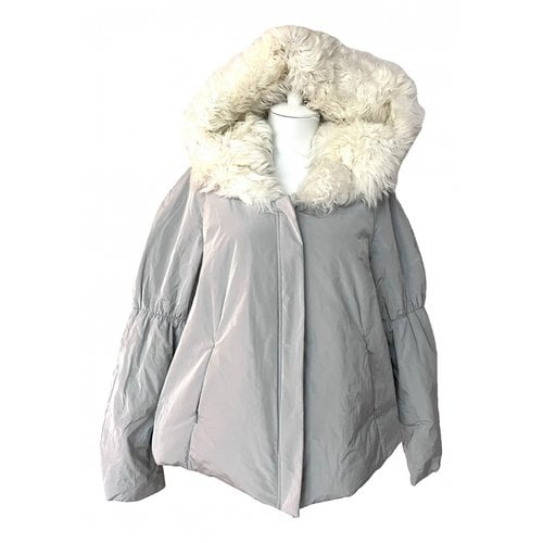 Pre-owned Donna Karan Short Vest In Grey