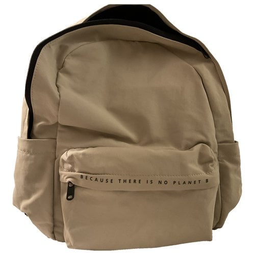 Pre-owned Ecoalf Cloth Backpack In Beige