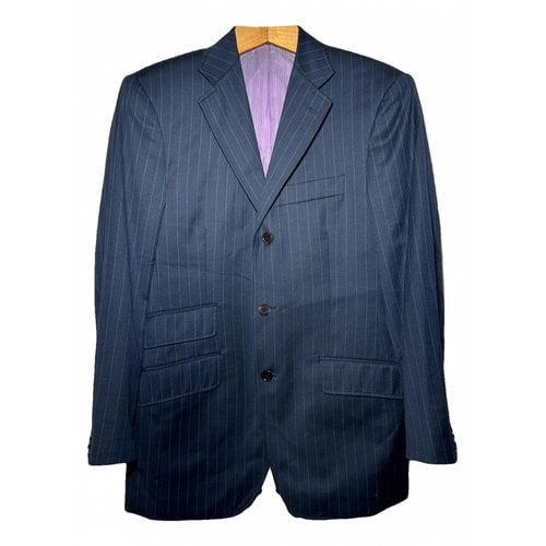 Pre-owned Etro Vest In Blue