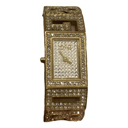 Pre-owned Dolce & Gabbana Watch In Gold