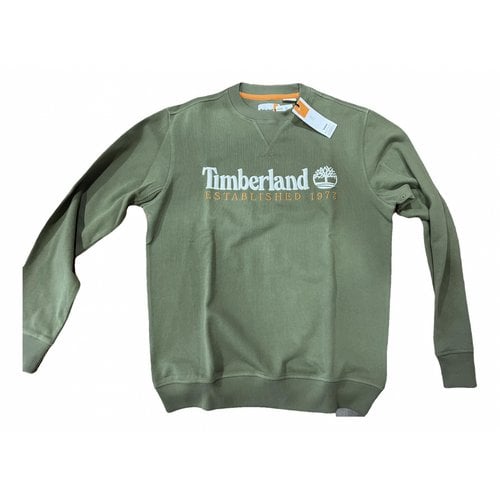 Pre-owned Timberland Sweatshirt In Green
