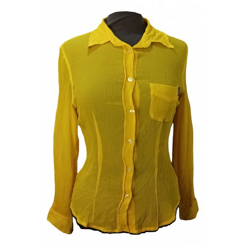 Pre-owned Moschino Shirt In Yellow