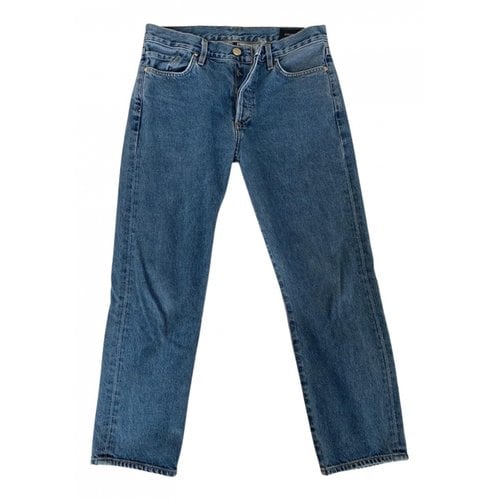 Pre-owned Goldsign Slim Jeans In Blue