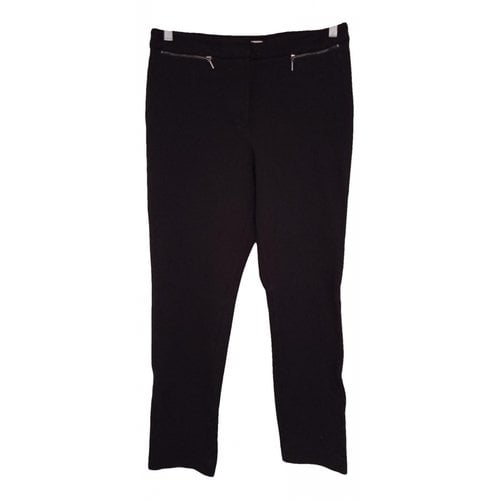 Pre-owned Rebecca Taylor Trousers In Black