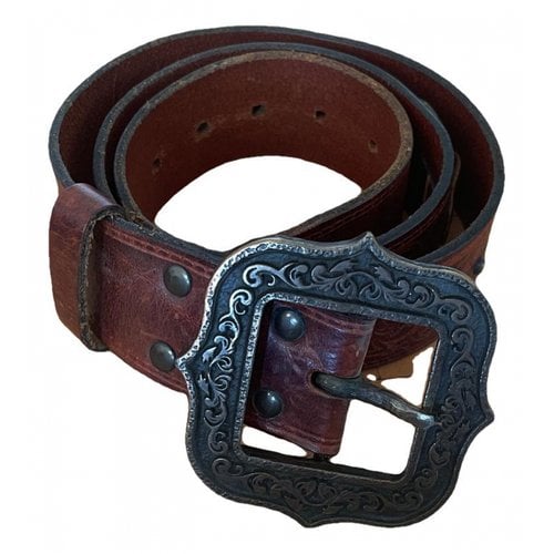 Pre-owned Dsquared2 Leather Belt In Brown