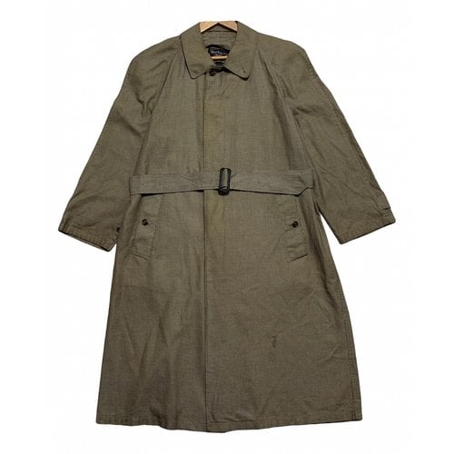 Pre-owned Burberry Trenchcoat In Grey
