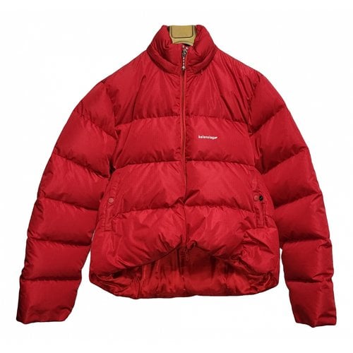 Pre-owned Balenciaga Jacket In Red