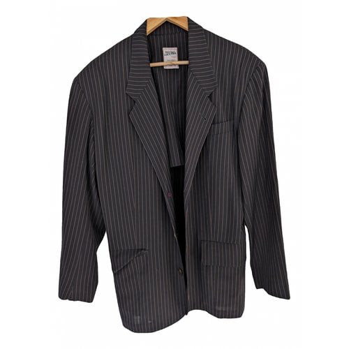 Pre-owned Jean Paul Gaultier Wool Jacket In Black