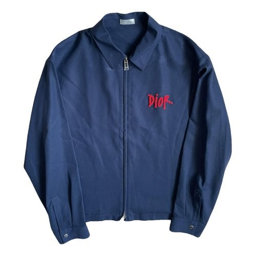 Pre-owned Dior Jacket In Navy
