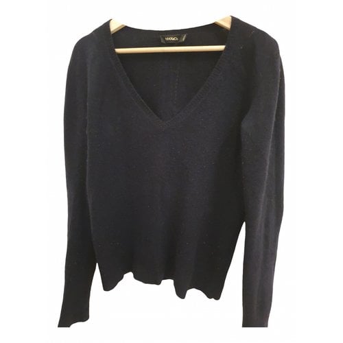 Pre-owned Max & Co Cashmere Jumper In Navy